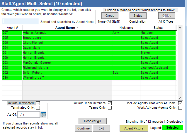 Generate a Closed Transactions report (Back Office)
