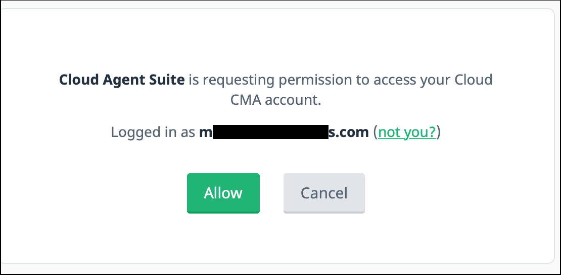Activate your Cloud Agent Suite solutions