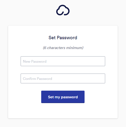 Update Your Password (Cloud Agent Suite)