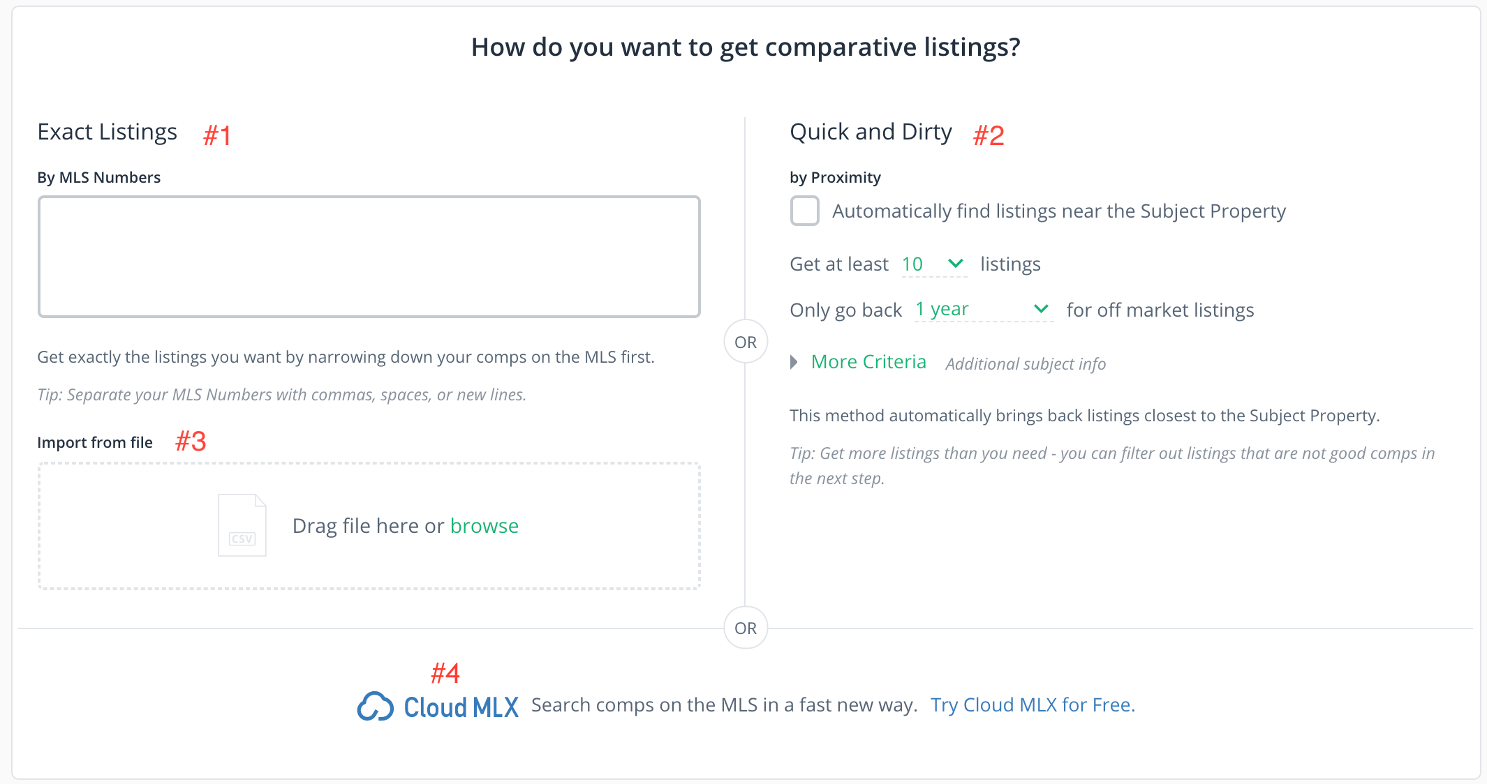 Export Miami Association of REALTORS® Listings to a CSV File and Import  into Cloud CMA