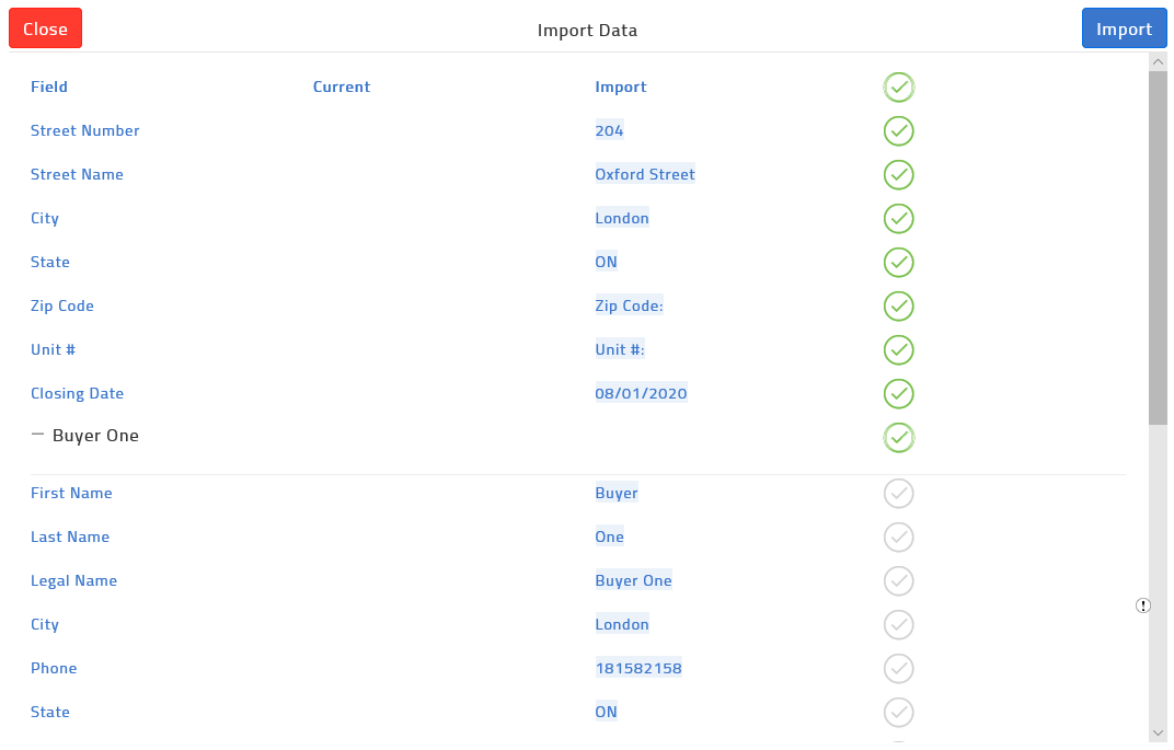 Import form data from a PDF into a transaction (TransactionDesk Edition)