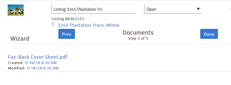add documents to a transaction example