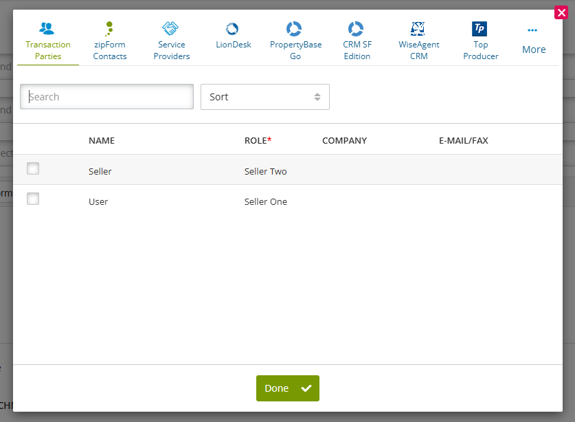 Email a note (zipForm Edition)