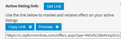 Create and share an offer form for a transaction (zipForm Create and share an offer form for a transaction (zipForm